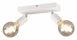 Šviestuvas lubų Reality Vannes R80182031, E27, 2 x 40 W, balta sp.