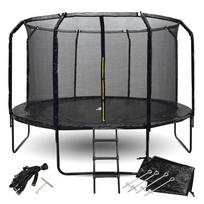 Batutas SkyFlyer Garden Trampoline, 366 cm, su tinklu, su kopėčiomis