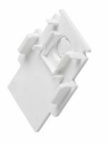LED profilio galinis dangtelis SLV 1006598, balta sp., IP20