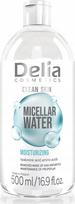 Micelinis vanduo Delia Cosmetics Clean Skin, 500 ml