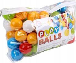 Kamuoliukų rinkinys baseinui Lean Sport Play, ⌀ 7 cm, 75 vnt, įvairių spalvų