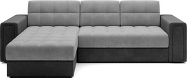 Kampinė sofa - lova Blenvi Monolith 84/Monolith 97, pilka sp., kairinė, 260 x 150 cm x 82 cm