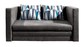 Sofa-lova Neva, pilka sp., 132 x 70 cm x 62 cm