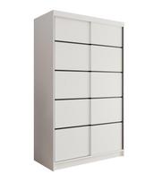 Spinta ADRK Lizi, balta sp., 120 cm x 58 cm x 200 cm