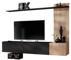 Sekcija ASM Solo, ruda sp./juoda sp., 180 cm x 40 cm x 130 cm