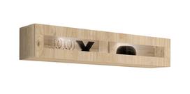 Vitrina ASM Fly 51, medžio sp., 160 cm x 29 cm x 30 cm