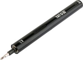 Atsuktuvo ir antgalių rinkinys Yato YT-27930, kryžminis/šešiakampis/kvadratinis, izoliuotas