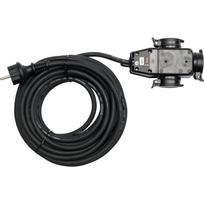 Buitinis ilgintuvas Yato, 3 x 1,5 mm², 10 m, IP44, 3 lizdų