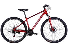 Dviratis kalnų Formula Motion DD FR, 29 ", 17'' rėmas, sidabro sp./raudona sp.
