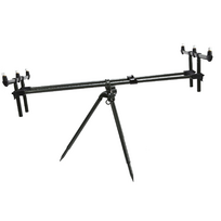 Meškerių stovas Saxcarp, 68 - 107 cm, juoda sp.