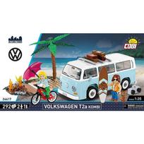 Konstruktorius Cobi Volkswagen T2a Kombi 24617, 292 vnt., įvairių spalvų