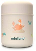 Termosas maistui Miniland Ocean Crab, 0.28 l, oranžinė sp./smėlio sp./žalia sp.