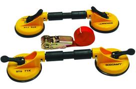 Rankena stiklo nešimui Rodcraft STS71K, 80 kg, plastikas/guma