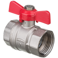 Ventilis Invena ZK-02-015-L, rutulinis, 1/2"
