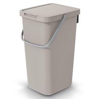 Šiukšliadėžė Keden Systema Q Collect, smėlio sp., 25 l, 48.5 cm x 26 cm