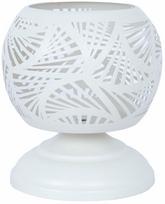 Žvakidė Home4you Sandy 76779, metalas, Ø 15 cm, 16 cm, balta sp.