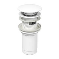 Sifono galvutė kriauklei su nutekamuoju vamzdžiu Ravak, 62 mm, click clack funkcija, balta sp.