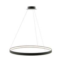 Šviestuvas lubų Zuma Line Circle LA0722/1-BK, LED, 3000 °K, 1 x 70 W, juoda sp.