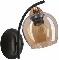 Šviestuvas sieninis Candellux Lighting Merra, E27, 1 x 40 W, gintaro sp.