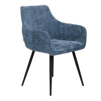 Valgomojo kėdė Homla Satori Pop 894423, matinė, tamsiai mėlyna (navy) sp., 59 cm x 57 cm x 84 cm