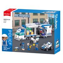 Konstruktorius Sluban Police Metropolis M38-B1219, įvairių spalvų