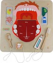 Lavinamoji lenta Masterkidz Oral Hygiene, EN, įvairių spalvų