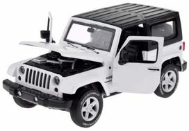 Žaislinis visureigis MSZ Jeep Wrangler ZA3751, 1:32, balta sp.