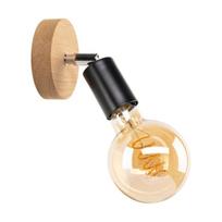 Šviestuvas sieninis Spot-Light Negro, E27, 1 x 25 W, juoda sp.