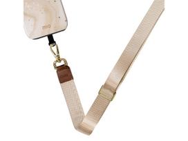 Telefono dirželis Mio Lanyard, smėlio ruda sp., Universali