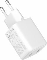 Telefono įkroviklis Yenkee YAC G35D, USB Type-C, balta sp., 18 W