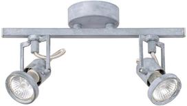 Šviestuvas nukreipiamasis Spot-Light Concreto 2727232, GU10, 2 x 50 W, pilka sp.