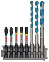 Antgalių rinkinys Bosch Impact Control Hex-9 MC