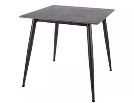 Stalas Rion 80, juoda sp., 80 cm x 75 cm x 76 cm