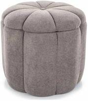 Pufas Tup, pilka sp., 45 cm x 45 cm x 40 cm