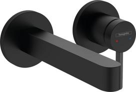 Potinkinis praustuvo maišytuvas Hansgrohe Finoris 76051670, juoda sp.