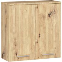 Pakabinama vonios spintelė Akord Fin 2D, artisan oak, 22.9 cm x 60.4 cm x 60 cm
