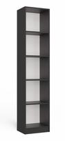 Pastatoma lentyna R40, antracito sp., 182 cm x 30 cm x 40 cm