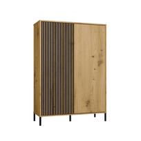 Spintelė Kamaro 2DD Slim, artisan oak, 103.5 cm x 40 cm x 147.5 cm