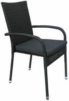 Lauko kėdė Homla Bikly 241886, tamsiai pilka sp., 94 cm x 56 cm x 64 cm