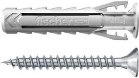 Nailono kaištis su varžtu Fischer SX Plus, universalūs, 8 mm x 40 mm, 50 vnt.