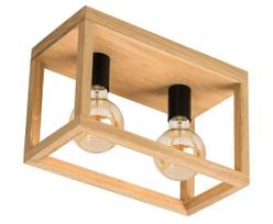 Šviestuvas lubų Spot-Light Kago, E27, 2 x 60 W, juoda sp.