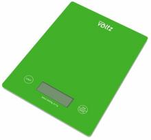 Elektroninės virtuvinės svarstyklės Voltz OV51651K, žalia sp.