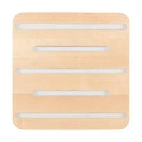 Šviestuvas lubų Spot-Light Neele, LED, 3000 °K, 4 x 5 W, balta sp., 34 x 34 cm