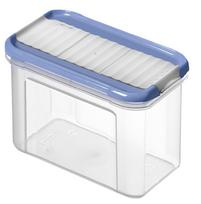 Birių produktų indas 1742506161, 0.75 l, skaidri sp./mėlyna sp.