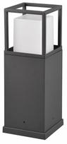 Pastatomas lauko šviestuvas Trio Witham, 14.5W, LED, IP54, juoda sp., 15 cm x 40 cm