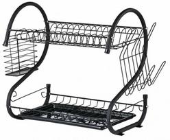 Indų džiovykla Rosberg R53000H, 39 cm x 25 cm x 40 cm, metalas, juoda sp.