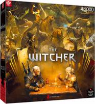 Dėlionė Good Loot The Witcher Playing Gwent, 68 cm x 48 cm, 1000 vnt., įvairių spalvų