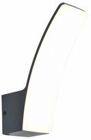 Sieninis lauko šviestuvas Lutec Kilo, 11.5W, LED, IP44, tamsiai pilka sp., 6.9 cm x 20.4 cm