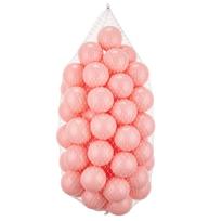 Kamuoliukų rinkinys baseinui Kalune Design Bubble Pops, ⌀ 7 cm, 50 vnt, rožinė sp.