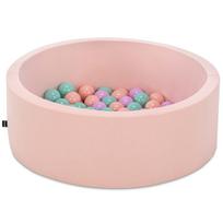 Baseinas su kamuoliukais Kalune Design Bubble Pops, ⌀ 7 cm, mėtinė (mint) sp. rožinė sp.